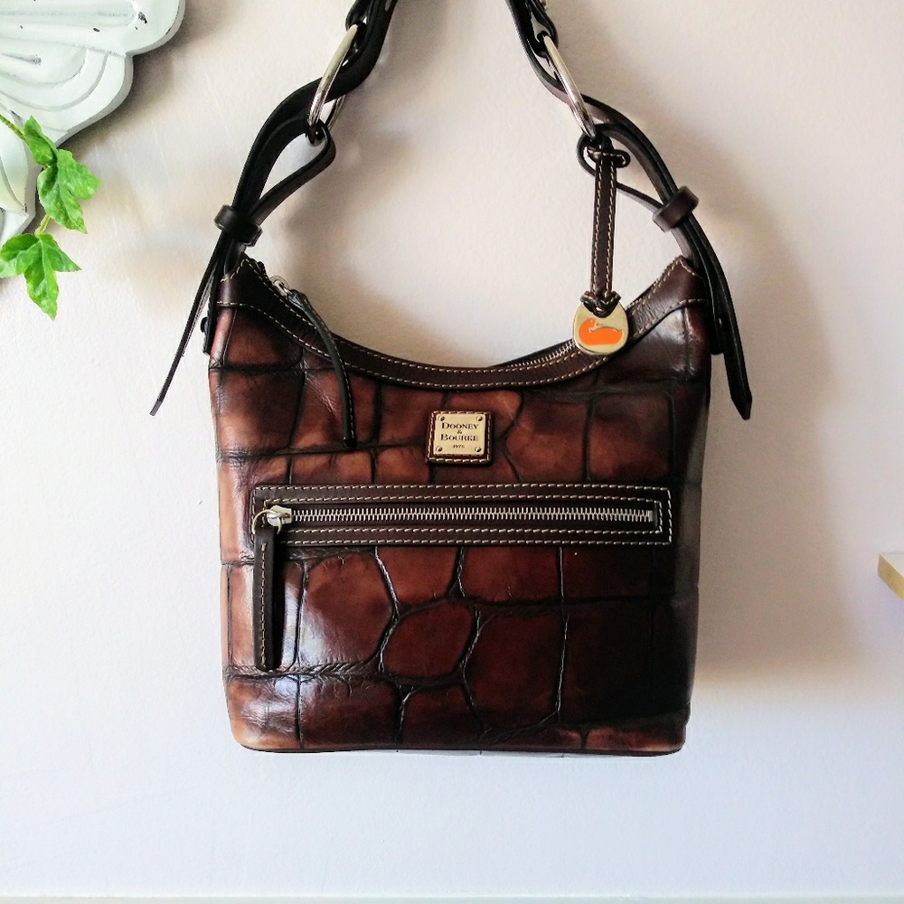 Authentic Dooney and Bourke Alligator Skin Bag